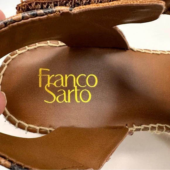 Franco Sarto Treasure3 Womens Espadrille Wedge Sandal - Picture 13 of 14